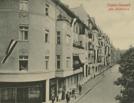 Moltkeplatz (Schiffbauerstraßen-Seite), Nr. 21 bis 12 *7 - Wir haben die Ecke zur Warnicker Straße erreicht und sehen nun die 