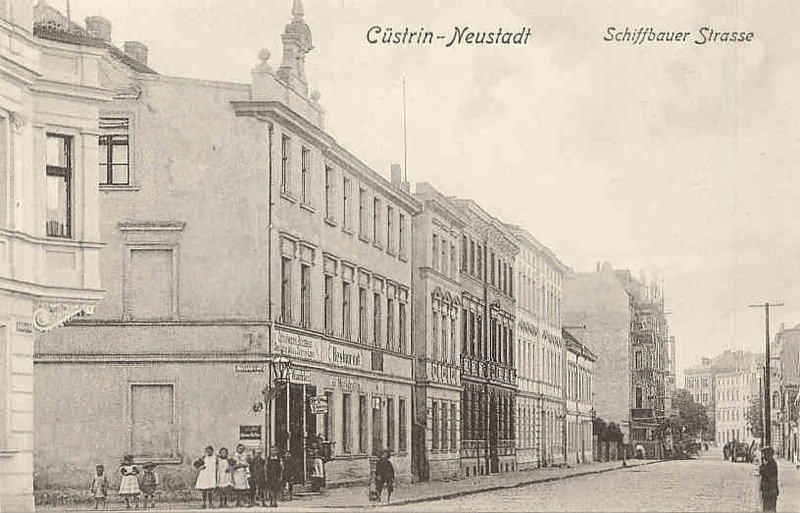 Historische Fotos von Küstrin Kurze Vorstadt / Neustadt - Schiffbauerstrasse *4