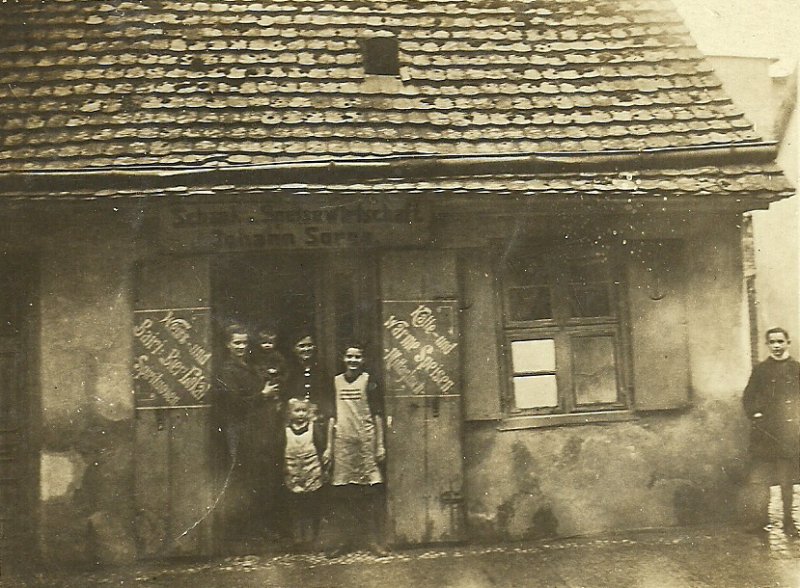 Historische Fotos von Küstrin Kurze Vorstadt / Neustadt - Wirtshaus Sorge Zorndorfer Str. 54 II *9