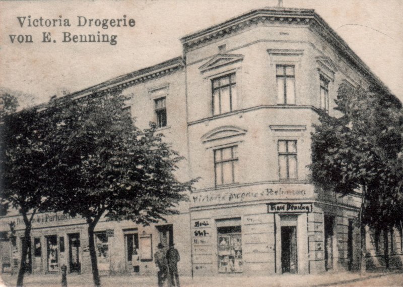 Historische Fotos von Küstrin Kurze Vorstadt / Neustadt - Viktoria-Drogerie *4