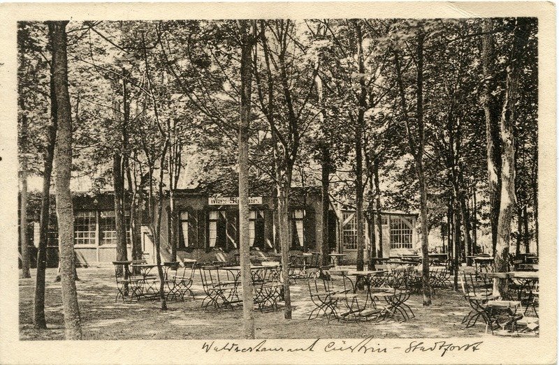 Historische Fotos von Küstrin Kurze Vorstadt / Neustadt - Waldrestaurant im Stadtforst *8