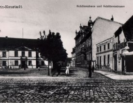 Schützenhaus und Nebenarm der Schützenstraße *4 - Blick Richtung Schmiedegasse.