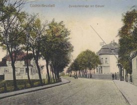 Zorndorfer Straße mit Eichamt *4 - Ansicht im Jahre 2011.