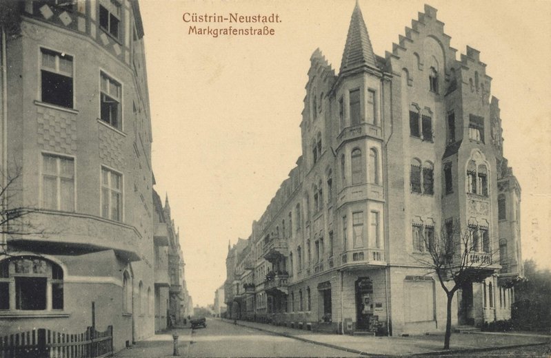 Historische Fotos von Küstrin Kurze Vorstadt / Neustadt - Markgrafenstrasse *1