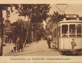 Fotoalbum Küstrin: Die elektrische Straßenbahn