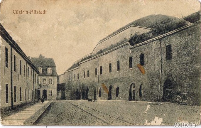 Historische Fotos von Küstrin Altstadt - Der hohe Kavalier *3