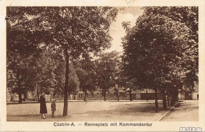 Historische Fotos von Küstrin Altstadt - Der Renneplatz *3