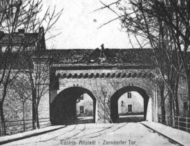 Das Zorndorfer Tor (Außenseite)