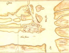 Plan und Umgebungskarte Küstrins *2