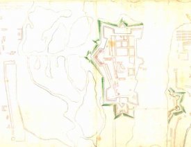 Plan der Stadt Cüstrin von 1631 *2
