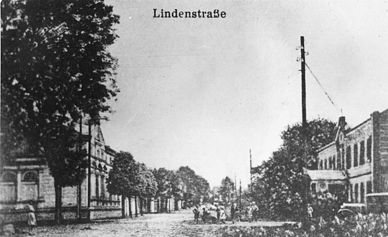 Die Lindenstraße mit Betsaal