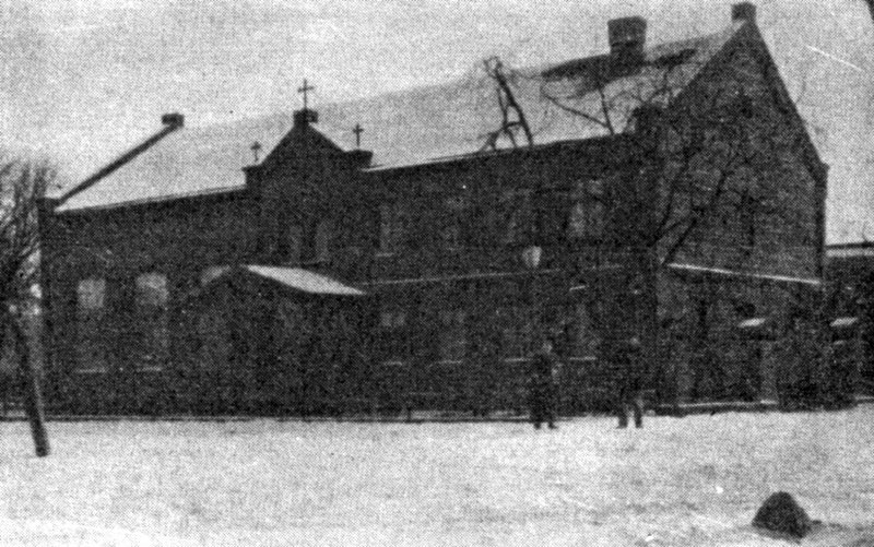 Historische Fotos von Küstrin SPEZIAL: Die küstriner Kirchen - Nahaufname des Betsaals