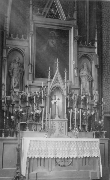 Aktuelle Fotos der Stadt Küstrin / Kostrzyn SPEZIAL: Die küstriner Kirchen - Altar der katholischen Kapelle