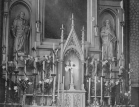 Altar der katholischen Kapelle