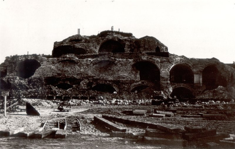 Aktuelle Fotos der Stadt Küstrin / Kostrzyn SPEZIAL: Die Schleifung der Festung Küstrin - Die Ruine des Hohen Kavaliers I *1