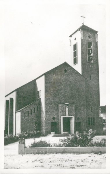 Historische Fotos von Küstrin Altstadt - Haupteingang und Turm der Christkönig-Kirche *4