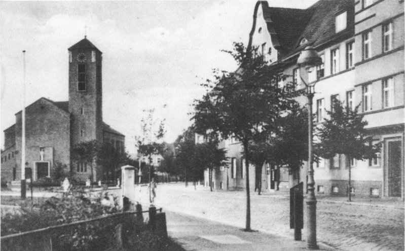 Historische Fotos von Küstrin Altstadt - Die Katholische Kirche *4