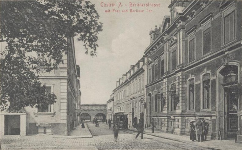 Historische Fotos von Küstrin Altstadt - Berliner Straße *4