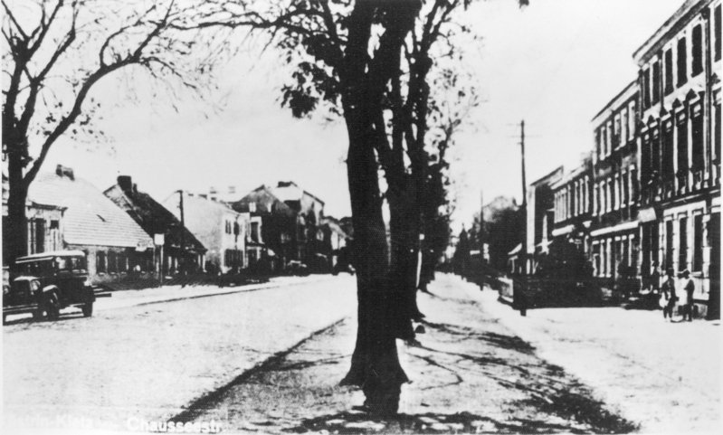 Historische Fotos von Küstrin Lange Vorstadt / Küstrin-Kietz - Chausseestrasse *1