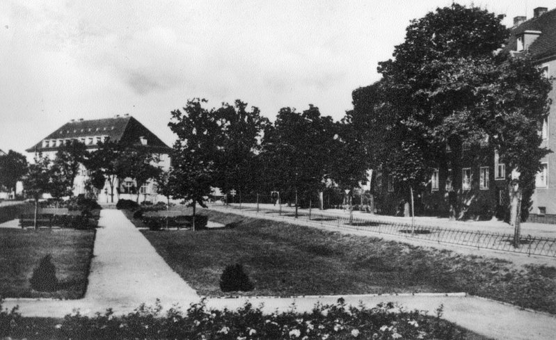 Historische Fotos von Küstrin Altstadt - Der Rosengarten *4