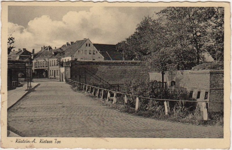 Historische Fotos von Küstrin Altstadt - Kietzer Tor *4