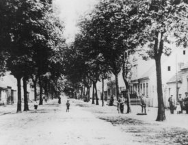 Friedenstraße in Kietz bei Küstrin *1