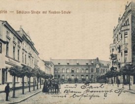 Schützenstrasse mit Knabenschule *3
