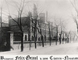 Brauerei Felix Graul - In der Rackelmannstraße 15. Blick Richtung Landsberger Straße. Mehr Informationen...