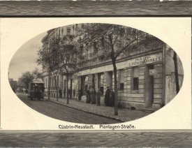 Pferdebahn in der Plantagenstraße *1
