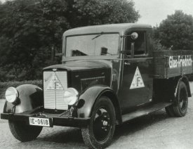 LKW der Firma Friedrich (Foto: Sammlung Dresp))
