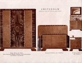 Erste Küstriner Möbelfabrik Franz Schumann - Jubiläumskatalog 1933