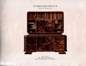 Erste Küstriner Möbelfabrik Franz Schumann - Jubiläumskatalog 1933