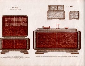 Erste Küstriner Möbelfabrik Franz Schumann - Jubiläumskatalog 1933