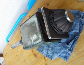 Restaurierungsprojekt Kutschenlampe von Pritzel