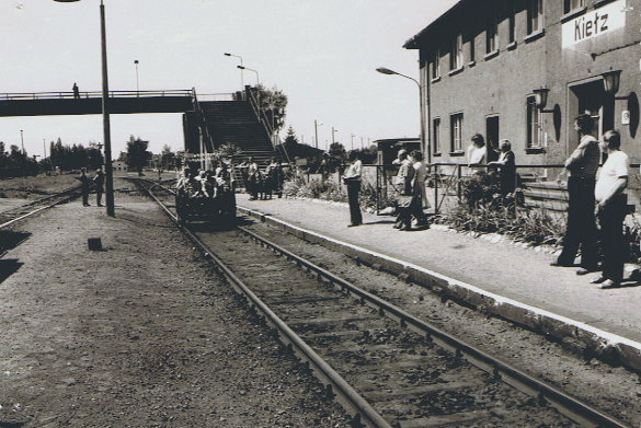 Bahnhofsfest in Kietz 1989