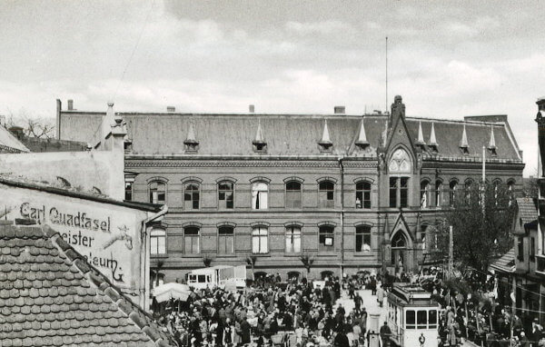 Knabenschule in der Schützenstraße 21/22, Küstrin-Neu­stadt