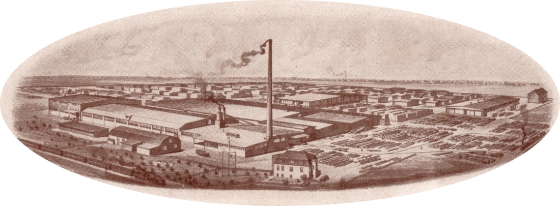 Erste Küstriner Möbelfabrik Werksansicht