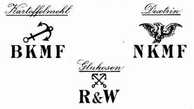 Schutzmarken der NKMF Küstrin