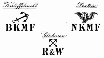 Schutzmarken der NKMF Küstrin