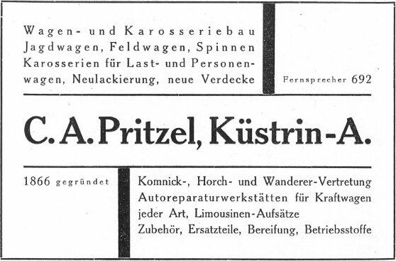 Pritzel Cuestrin